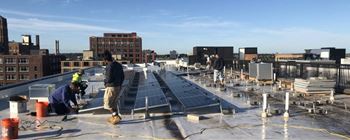 Rooftop solar panels